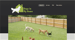 Desktop Screenshot of dogsinmyhome.com